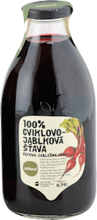100% Cviklovo-jablková šťava zdravo