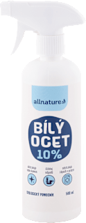 Biely ocot 10% v spreji Allnature