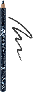 Lux Glitter olovka za oči – 501 Black AURA