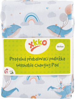 Prebaľovacia podložka Sky Whale xkko