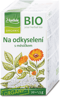 Čaj na odkyslenie s nechtíkom Bio Apotheke