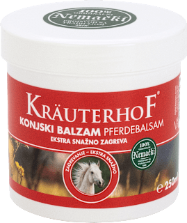 KONJSKI BALZAM - ekstra snažno zagreva KRÄUTERHOF