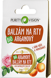 balzám na rty s BIO arganovým olejem Purity Vision