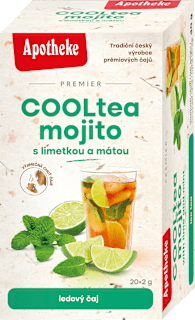 ledový čaj Mojito s příchutí limetka a máta 20x2 g Apotheke