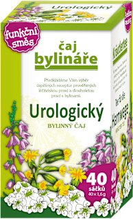 Urologický bylinný čaj 40 x 1,6g Čaj Bylináře