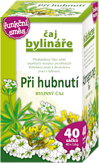 bylinný čaj Při hubnutí 40 x 1,6g Čaj Bylináře