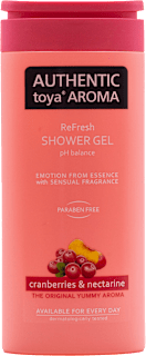 Gel de duș cu afine și nectarine Authentic