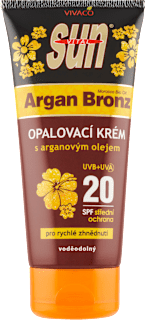 Sun Vital opalovací krém s arganovým olejem OF20 VIVACO