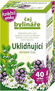 uklidňující bylinný čaj 40x1,6g Čaj Bylináře