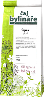 Šípek plod drcený Čaj Bylináře