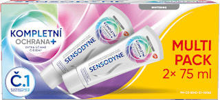 zubní pasta Kompletní ochrana Whitening 2x75 ml Sensodyne