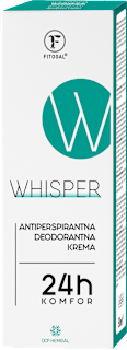 WHISPER ANTIPERSPIRANTNA DEODORANTNA KREMA, 24h komfor  FITOGAL