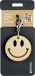 Privezak zip smajli FORGIFT
