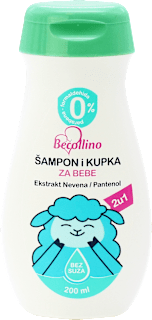Šampon i kupka za bebe Becollino
