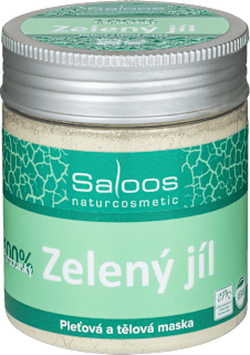 100% francouzský zelený jíl Saloos