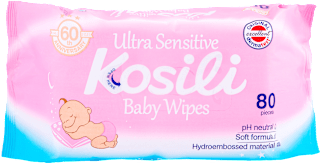 Ultra Sensitive vlažne maramice - roze Kosili