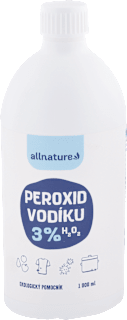 Peroxid vodíka 3% H2O2  Allnature