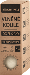 Vlnené gule do sušičky Allnature