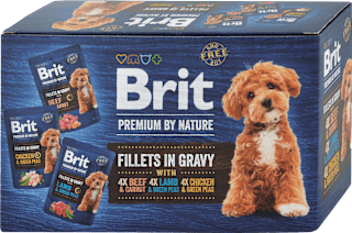 Krmivo pre dospelé psy Premium By Nature - 12 x 85 g Brit