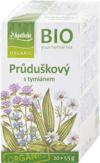 Bio Prieduškový čaj s tymianom Apotheke