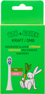 náhradní hlavice medium na sonický zubní kartáček BOB & BOBEK