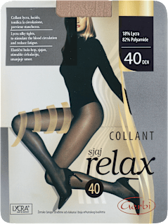 COLLANT sjaj relax 40 DEN hulahopke u boji kože - veličina: 4 Gerbi