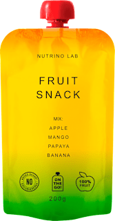 Voćni snack – jabuka, mango, papaja i banana Nutrino Lab