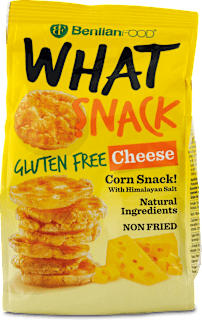 Kukuričný snack What Snack so syrom benlian