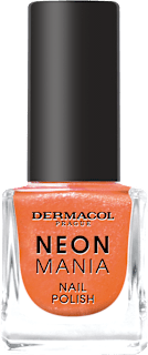 Lak na nechty Neon Mania - 2 Orange Glow Dermacol