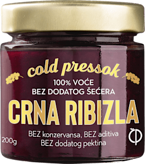 CRNA RIBIZLA - voćni namaz Cold Pressok