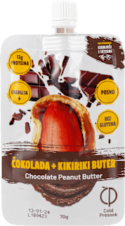 ČOKOLADA + KIKIRIKI BUTER Cold Pressok