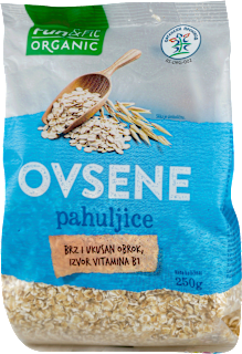 ORGANIC ovsene pahuljice Fun&Fit ORGANIC