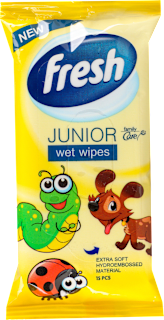 JUNIOR vlažne maramice  fresh
