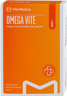 OMEGA VITE meke želatinaste kapsule MaxMedica