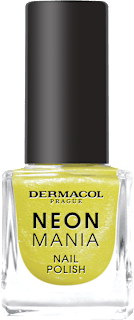 Lak na nechty Neon Mania - 4 Lemon Pop Dermacol