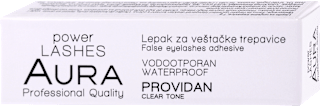 Power Lashes lepak za veštačke trepavice – prozirno AURA
