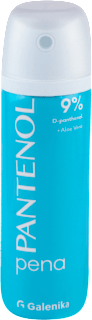 9% D-panthenol + Aloe Vera pena za telo Galenika