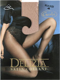 DELIZIA SATIN COLLANT 15 DEN boja kože hulahopke - veličina 4 Gerbi