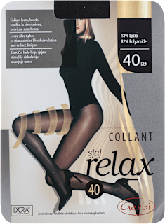 COLLANT sjaj relax 40 DEN crne hulahopke - veličina 3 Gerbi