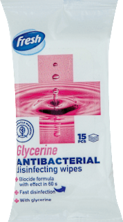 Glycerine ANTIBACTERIAL vlažne maramice fresh
