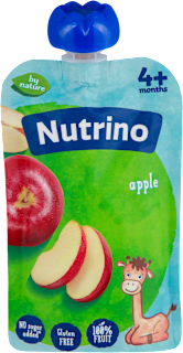 Voćna  kašica od jabuke, 4+ mj. Nutrino