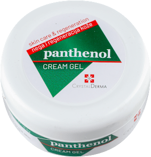 panthenol krem gel CrystalDerma