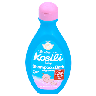 Ultra Sensitive - šampon i kupka za bebe - plava Kosili