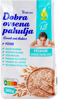 Dobra ovsena pahulja - ovsene pahuljice Dobra ovsena kaša