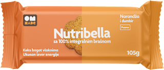Nutribella keks - Narandža i đumbir OM MADE