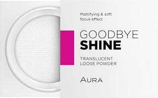 Goodbye Shine puder za matiranje u prahu AURA