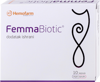 FemmaBiotic dodatak ishrani u kapsulama - ženski probiotik Hemofarm