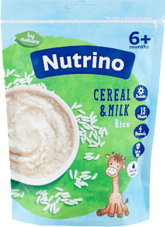 Mlečna kaša od pirinča, od 6. meseca Nutrino