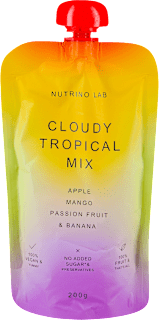CLOUDY TROPICAL MIX - jabuka, banana, mango, marakuja Nutrino Lab