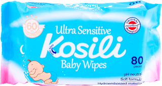 Ultra Sensitive vlažne maramice- plave Kosili